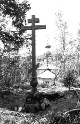 Анзер. Храм Воскресения Господня