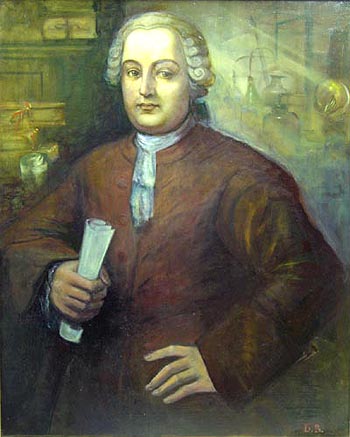 Портрет Ломоносова. 2001 год.