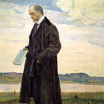 Михаил Нестеров. Мыслитель (Портрет философа И.А. Ильина)