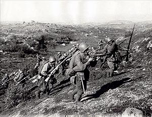 Бой на Мурманском направлении в 1941 г.