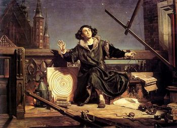 Астроном Коперник, или разговор с Богом. Картина Яна Матейко