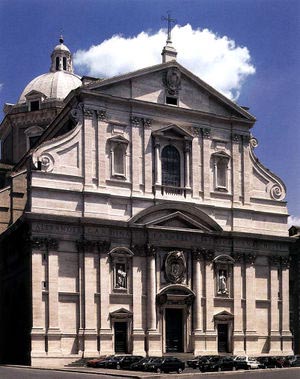 Церковь Джезу в Риме. Главный храм ордена иезуитов