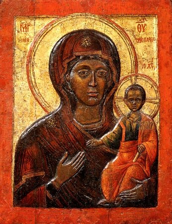 Влахернская икона Божией Матери. (Музеи Московского Кремля)