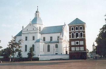 Иезуитский костел в городе Несвиж (Белоруссия)