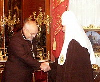 Святейший Патриарх Алексий встретился с епископом Евангелическо-лютеранской церкви Эстонии Эйнаром Сооне