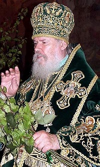Слово Святейшего Патриарха Алексия с балкона Патриарших покоев Троице-Сергиевой Лавры