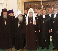 Святейший Патриарх встретился с участниками XII богословского собеседования между Русской Православной Церковью и Евангелическо-Лютеранской Церковью Финляндии