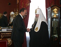 Святейший Патриарх Алексий встретился с губернатором Ивановской области М.А.Менем