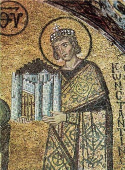 Св. Константин Великий (фреска)