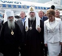 Святейший Патриарх Московский и всея Руси Алексий II прибыл с визитом в Санкт-Петербургскую епархию