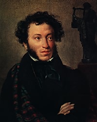 О.А.Кипренский. Портрет поэта А.С.Пушкина, 1828 г.