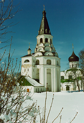 Распятская церковь-колокольня Александровской слободы, XVI в.