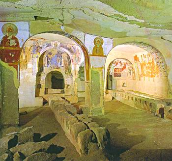 Трапезная монастыря Удабно в Гареджи