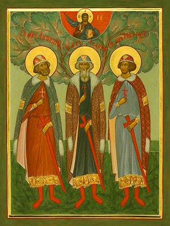 Мученики Антоний, Иоанн и Евстафий Литовские