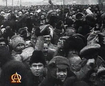 Волнения на улицах Петрограда во время Февральской революции