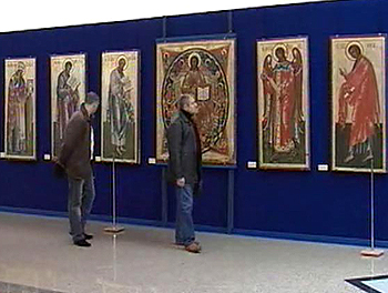 Выставка в Храме Христа Спасителя