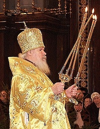 Предстоятель Русской Православной Церкви совершил Рождественскую Великую Вечерню в храме Христа Спасителя
