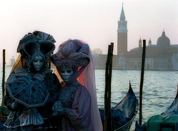 Маски венецианского карнавала. Фото М.Геллера
