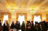 Совещание руководителей Духовных школ РПЦ прошло под председательством Святейшего Патриарха в Свято-Даниловом монастыре.