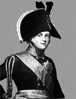 Император Александр I. Гравюра Дж. Уокера по оригиналу Ж. Кюгельхена. 1801