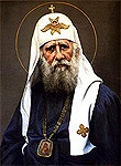 Святейший Патриарх Кирилл совершил молебен в Донском монастыре, у раки с мощами св. Патриарха Тихона