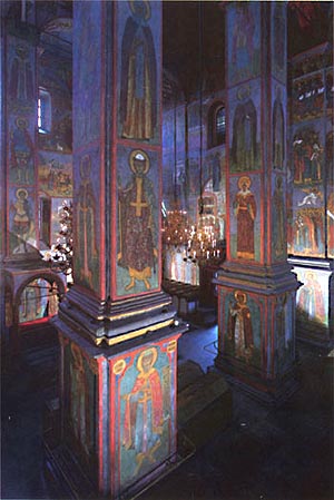 Интерьер Архангельского собора