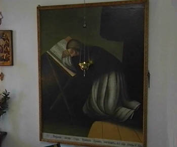 В келлии прп. Серафима 