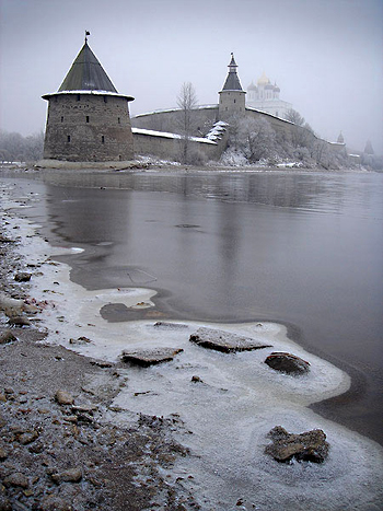 Псковский кремль. Фото - А.Посысаев