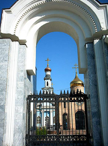 Православный храм в Ташкенте