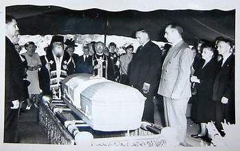 Похороны А.И.Деникина. Джексон. 11 августа 1947 г.