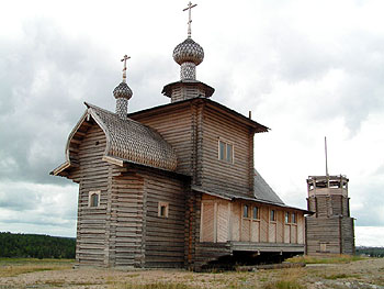 Церковь св. Варлаама Керетского, п. Чупа