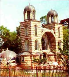 Храм св. Троицы после взрыва