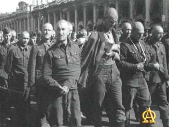 Немецкие военнопленные в Ленинграде