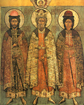 Свв. князья Владимир, Борис и Глеб