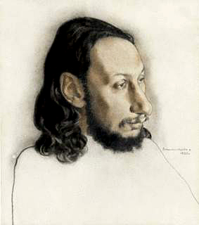  Портрет Павла Флоренского. Худ. Н.Н. Вышеславцев, 1922 г.