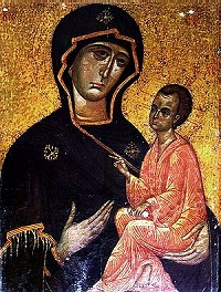 Икона Тихвинской Богоматери: Исследование святыни Тихвинского монастыря в традиции Одигитрии