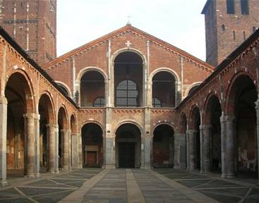 Базилика святого Амвросия в Милане (Basilica di Sant’Ambrogio)