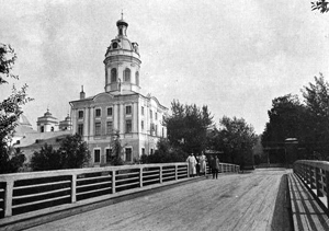 Благовещенская церковь Александро-Невской лавры, фото нач. XXв.