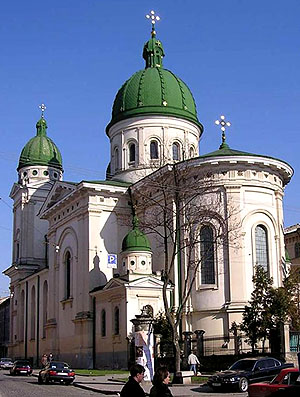 Преображенская церковь, настоятелем которой был прот. Г. Костельник