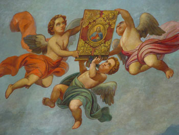 Фрагмент росписи Исаакиевского собора