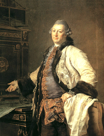 Портрет А.Ф. Кокоринова. Худ. Левицкий Д.Г., 1769 г.