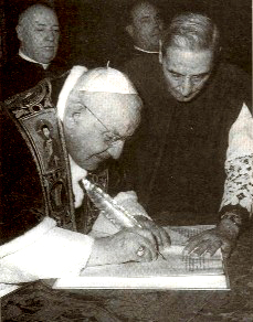 Открытие II Ватиканского Собора Папой Иоанном XXIII