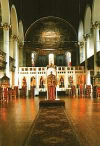 Интерьер Кафедрального собора Сурожской епархии в Лондоне