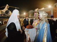 Предстоятель Русской Православной Церкви прибыл в Калининградскую епархию