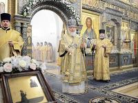 Предстоятель Русской Церкви возглавил торжества по случаю престольного праздника Зачатьевского ставропигиального монастыря