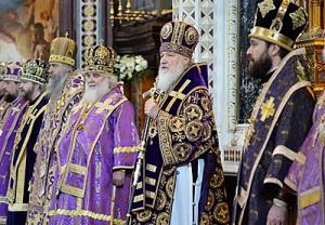 Слово Святейшего Патриарха Кирилла в Великий четверг в Храме Христа Спасителя в Москве