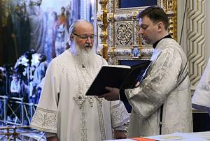 Предстоятель Русской Церкви вознес молитву о мире в Иерусалиме
