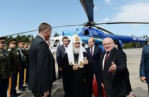 Святейший Патриарх Кирилл прибыл в Биробиджан