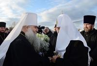 Святейший Патриарх Кирилл прибыл в Саратов