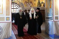 Святейший Патриарх Кирилл посетил Свято-Троицкий кафедральный собор г. Саратова